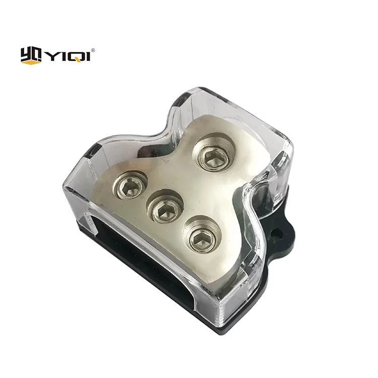 1 In 3 Out matalaprofiilinen kolmiporttinen RV Audio Power Splitter