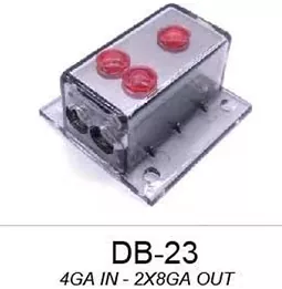 1 In 2 Out Block Dual-port Auto Current Distributor