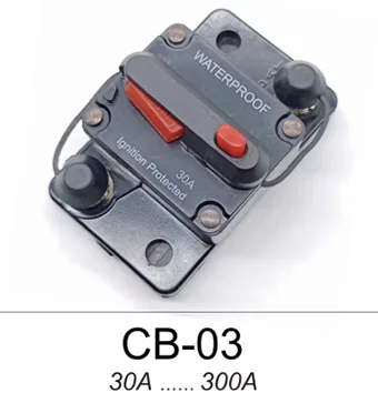 Waterproof Resetable Fuse Holder for Amplifier
